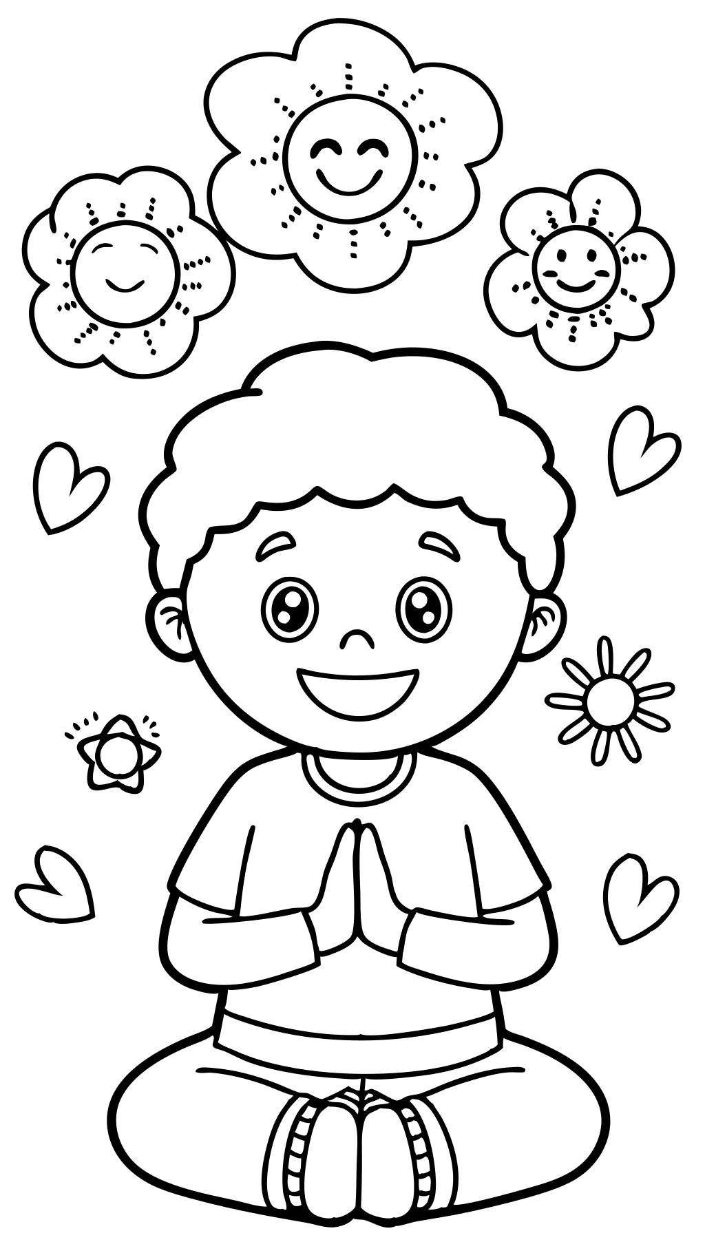 kid mental health coloring pages